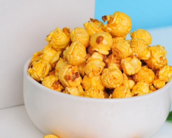 奶香味爆米花休闲膨化食品学生儿童小零食社区团购奶茶店